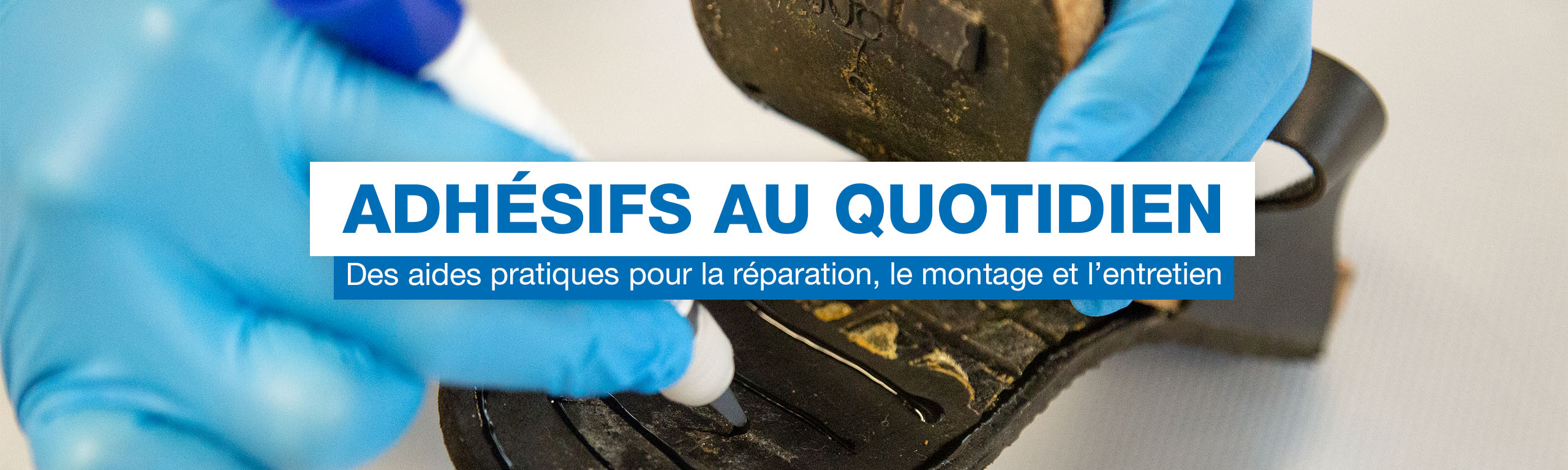 gloves, toe separator, shoe sole, scraping, gloved hand