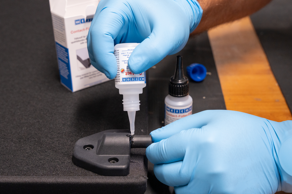 CA-Filler Kit | transparent special filler and cyanoacrylate adhesive Contact VA 8312