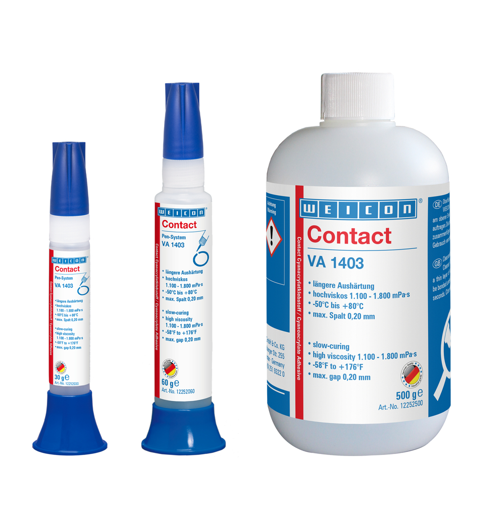 VA 1403 | moisture-resistant instant adhesive with high viscosity