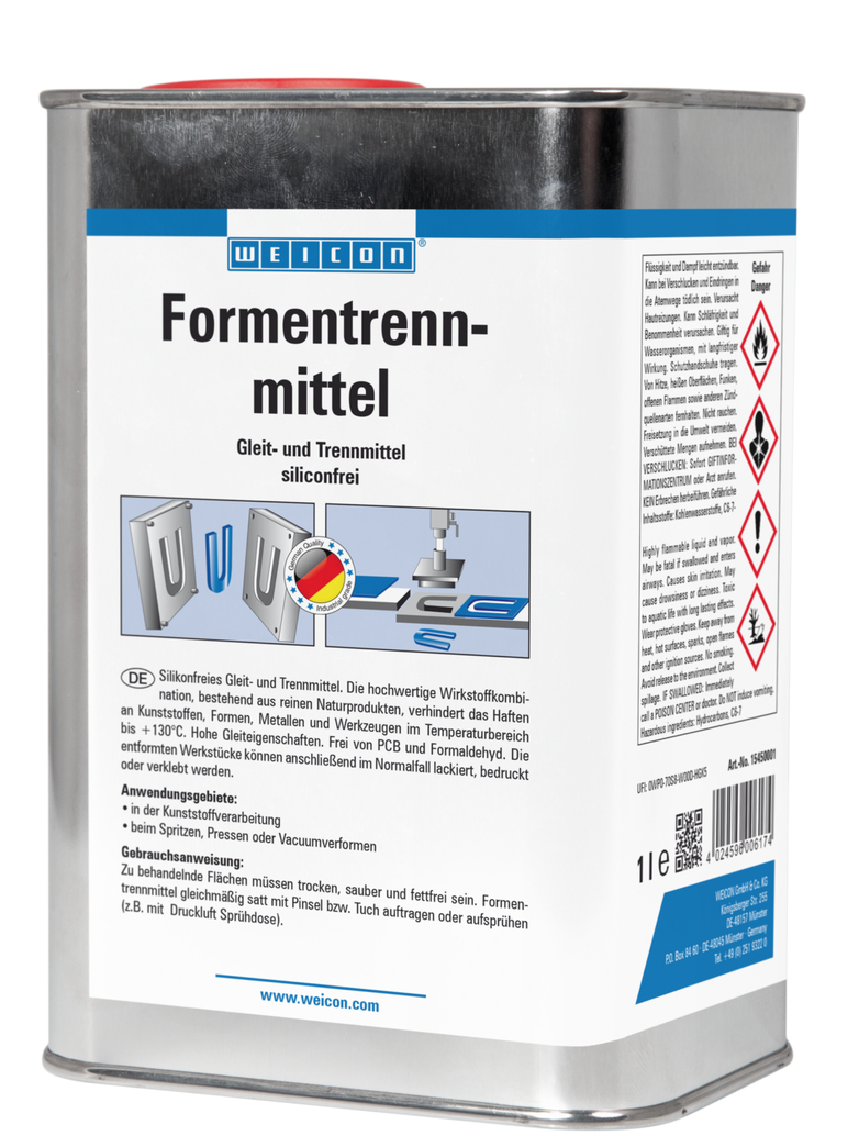 Agent de démoulage | Lubrifiant et agent de séparation sans silicone