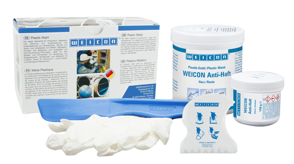 WEICON Anti-Stick | Sprayable epoxy resin system for wear protection with anti-stick properties