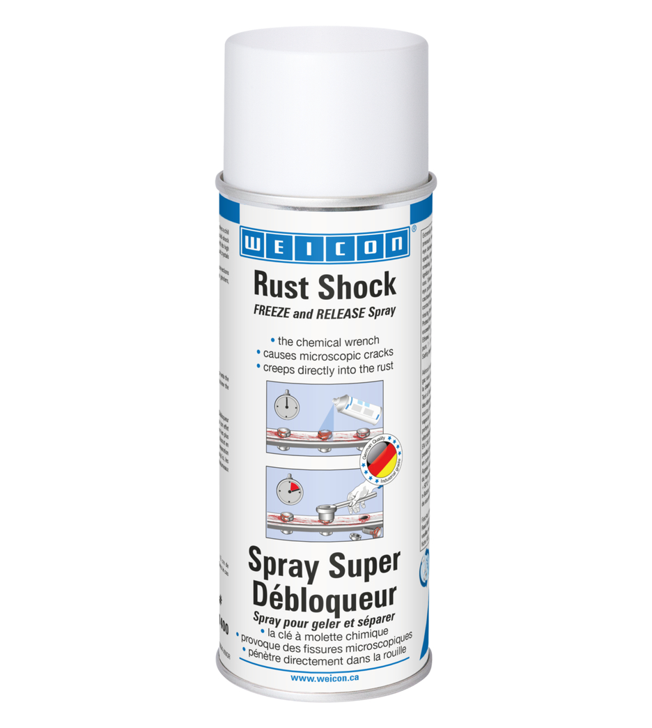 Rust Shock Spray | chemical wrench for loosening screw connections