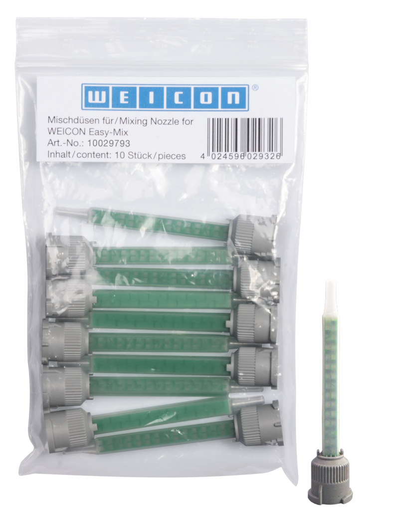 Quadro Mixing Nozzle B | Suitable for  RK-7000/-7100/-7200/-7300, Easy-Mix types S 50, N 50, N 5000, Epoxy Minute Adhesive, Easy-Mix PU-90/PU-240.