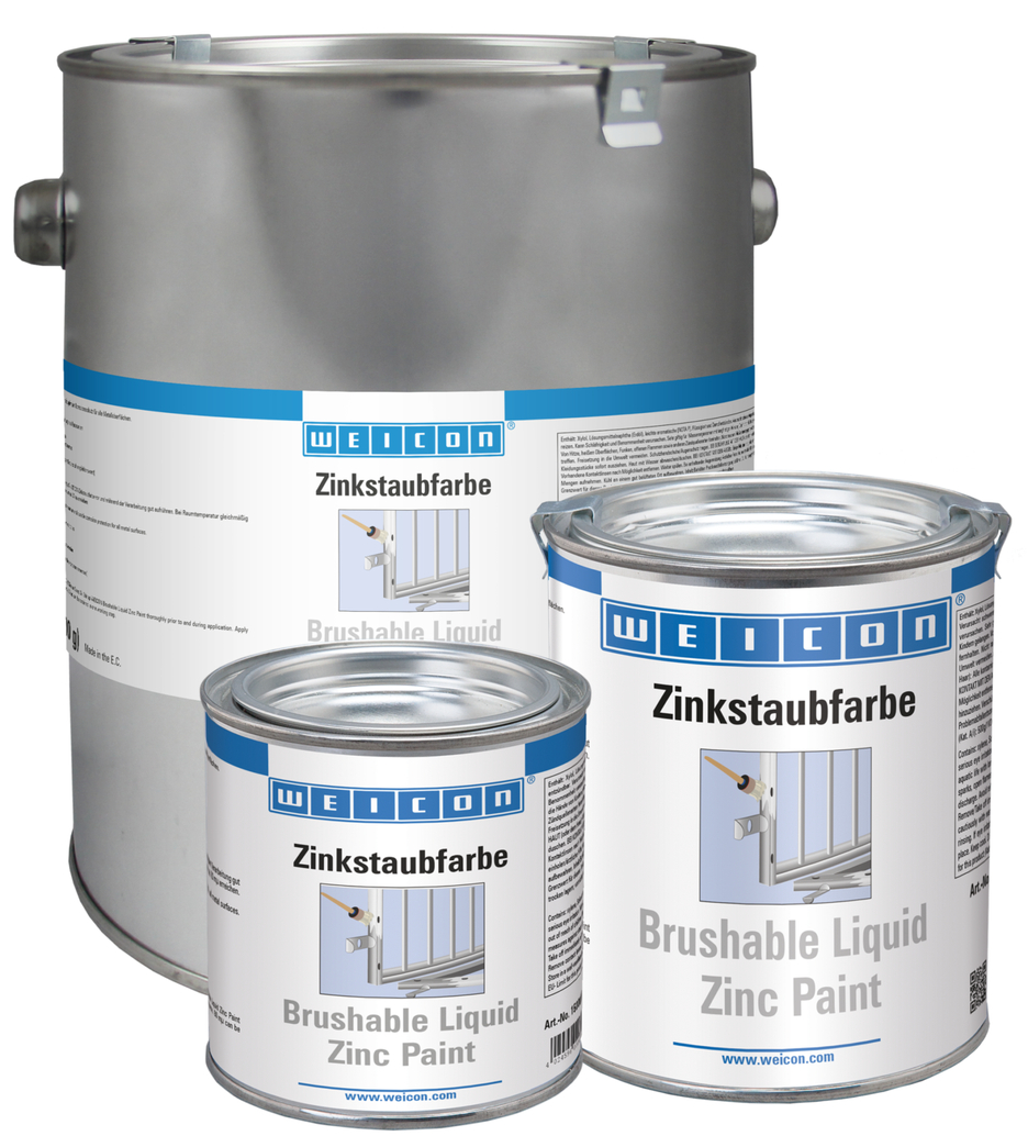 Brushable Zinc Paint | corrosion protection based on metal pigment coating