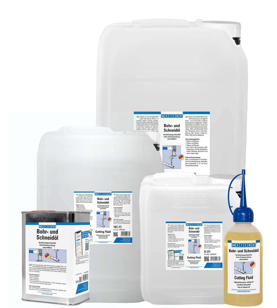 WEICON Cutting Fluid | High-performance cutting oil