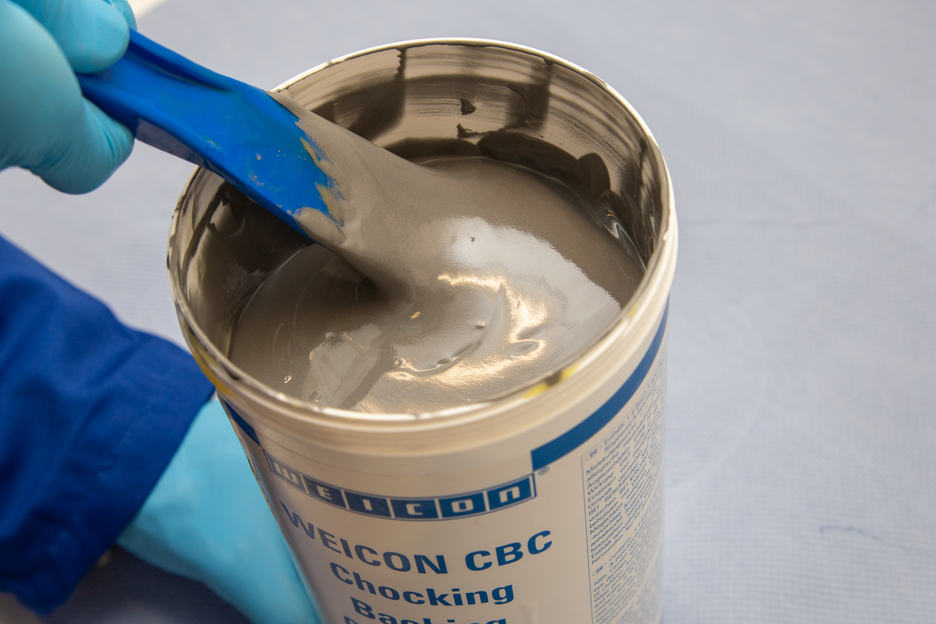 Plastic Metal CBC | aluminium-filled epoxy resin system for casting  and gap compensation, ABS-certified