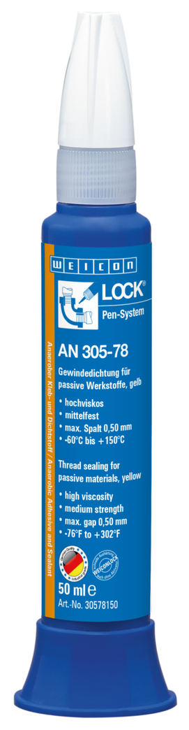 WEICONLOCK® AN 305-78 | for passive materials, medium strength, with drinking water approval
