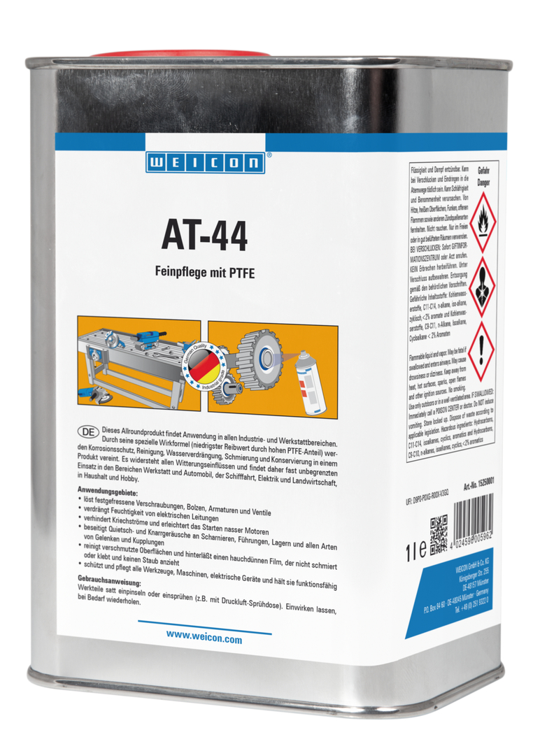 AT 44, Liquid | silicone-free multifunctional spray with PTFE