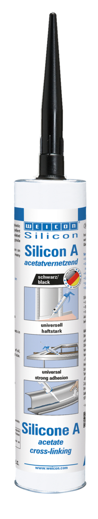 Silicone A | mastic d'étanchéité réticulant à l'acétate et fongicide