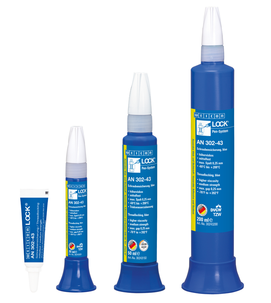 WEICONLOCK® AN 302-43 | medium strength, higher viscosity, with drinking water approval