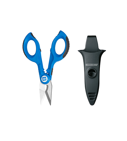 Cable Scissors No. 35 | with 2C handle for more safety incl. stripping and crimping function Cable Scissors No. 35 | with 2C handle for more safety incl. stripping and crimping function