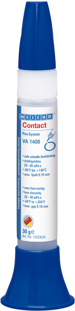 VA 1408 Adhésif Cyanoacrylate | Colle instantanée visqueuse, résistante à l'humidité et à faible viscosité